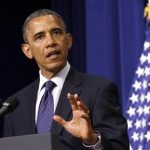 U.S. President Barack Obama speaks before signing the reauthorization of the Export-Import Bank at the White House in Washington May 30, 2012. REUTERS/Kevin Lamarque