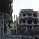 A view of the destruction in Bab-Todmor in Homs July 12, 2012. Picture taken July 12, 2012. REUTERS/Yazen Homsy