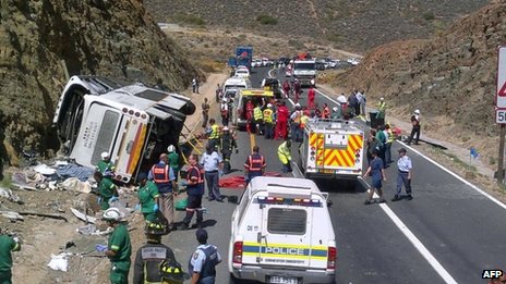 Cape Town crash kills South African churchgoers