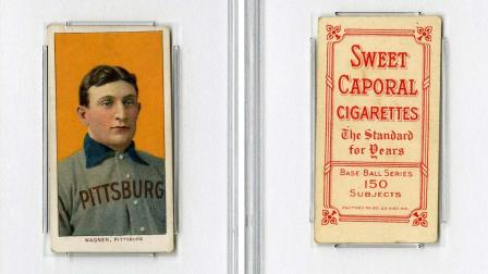 1909 Honus Wagner baseball card sells for $2.1M