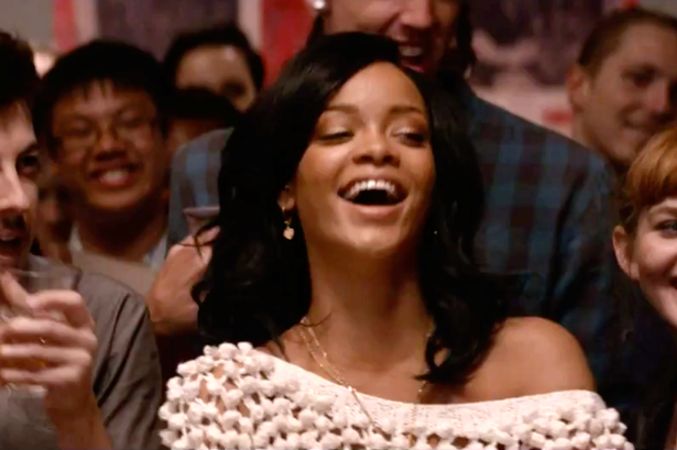 Rihanna slaps Michael Cera after he grabs her "bumper" behind in This Is The End trailer