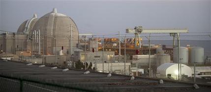 FILE - In a Sept. 13, 2012 file photo, the San Onofre nuclear power plant sits along Pacific Ocean coastline in San Onofre, Calif. Officials announced Friday, June 7, 2013 that the troubled San Onofre nuclear power plant  is closing, after an epic 16-month battle over whether the twin reactors could be safely returned to service. (AP Photo/Gregory Bull, File)