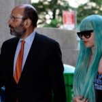 FILE - In a Tuesday, July 9, 2013 file photo, Amanda Bynes, accompanied by attorney Gerald Shargel, arrives for a court appearance in New York on allegations that she chucked a marijuana bong out the window of her 36th-floor Manhattan apartment. Bynes has been hospitalized for a mental health evaluation after deputies said she started a small fire in the driveway of a home in Southern California. Ventura County sheriff's Capt. Don Aguilar says deputies responding to a call Monday night, July 22, 2013 found Bynes standing next to the flames in the city of Thousand Oaks, Calif. The deputies determined she met the criteria for a mental health hold and took her into custody. She can be held for up to 72 hours of observation. (AP Photo/Bethan McKernan, File)