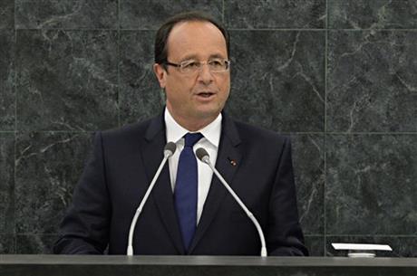 French President François Hollande