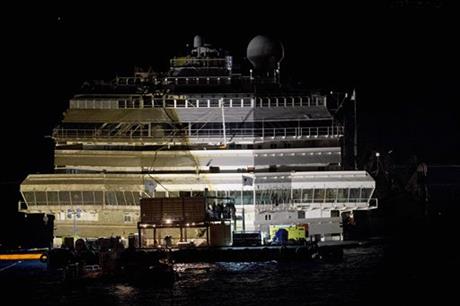 The Costa Concordia