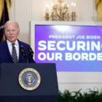 President Joe Biden speaks about his executive order limiting asylum on June 4, 2024, at the White House.