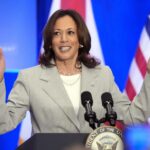 Vice President Kamala Harris speaks at an event May 1, 2024, in Jacksonville, Fla.