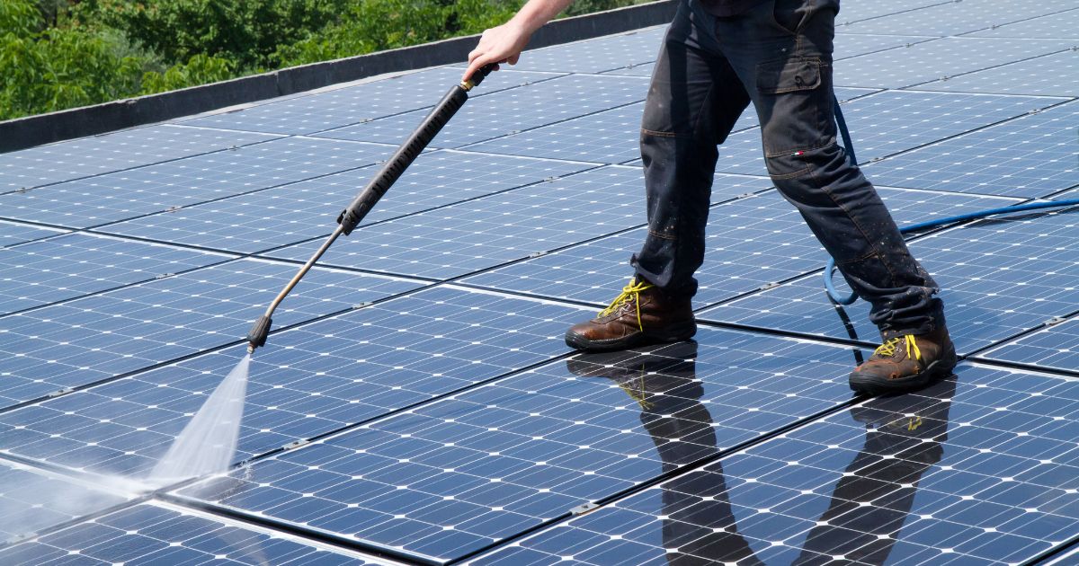 Why you should hire a pro to clean your solar panels