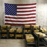 Gold bars are stacked in a vault at the U.S. Mint in West Point, N.Y., on July 22, 2014.