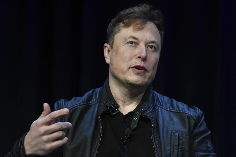 Tesla and SpaceX CEO Elon Musk speaks at the SATELLITE Conference and Exhibition in Washington, March 9, 2020. 