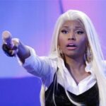 Singer Nicki Minaj performs a free concert at Times Square in New York, April 6, 2012.