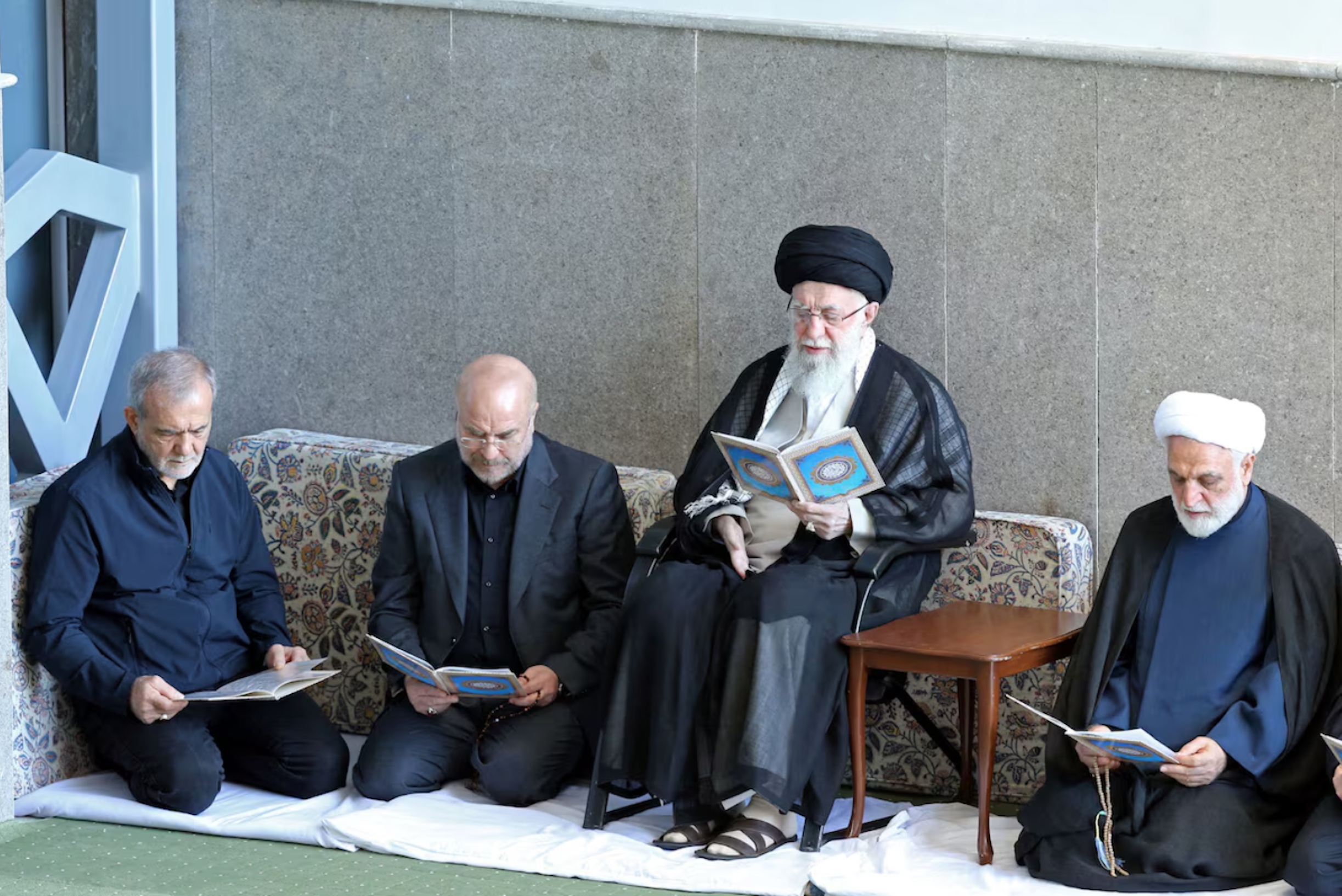  Iran's Supreme Leader Ayatollah Ali Khamenei in Tehran, Iran, October 4, 2024.