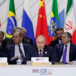 Several world leaders at the Brics summit in Kazan on 24 October 2024.