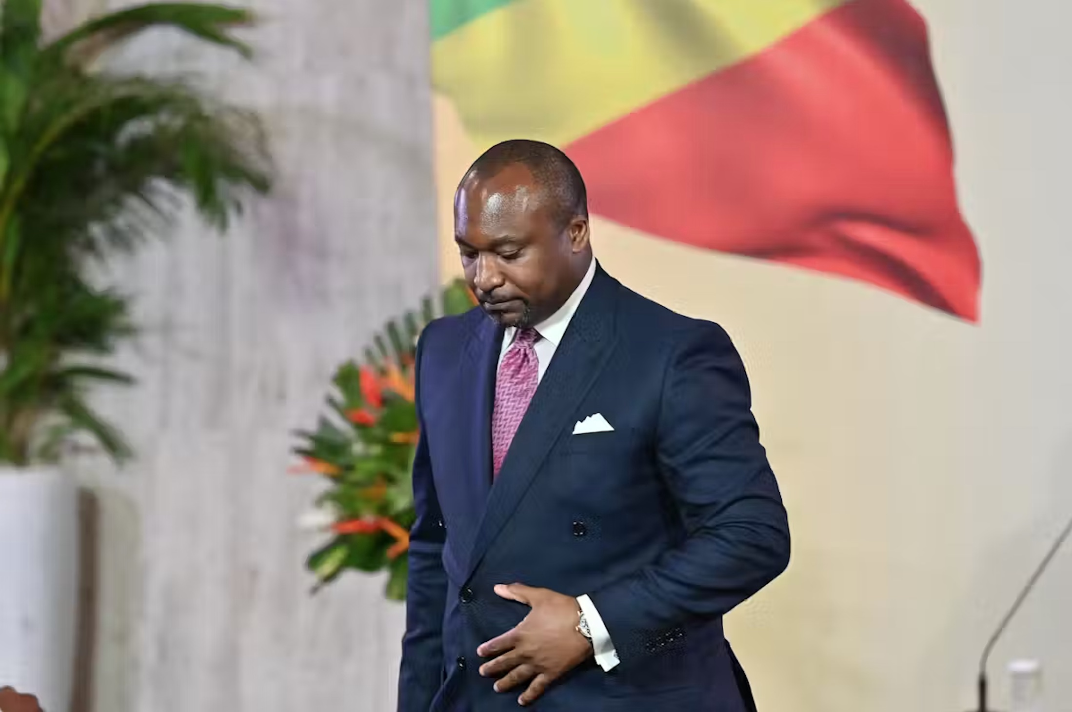 Denis Christel Sassou Nguesso, Congo’s minister for international cooperation, in Abidjan in June 2023. 