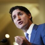 Prime Minister Justin Trudeau holds a press conference on Parliament Hill in Ottawa Thursday, Oct. 24, 2024.