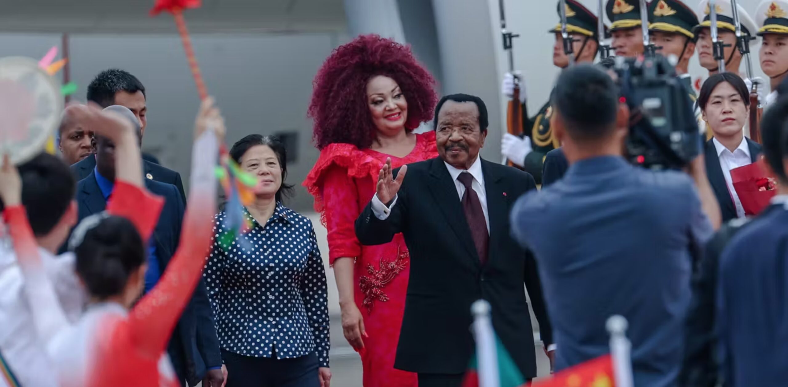 President Paul Biya arrives in Beijing ahead of the Forum on China-Africa Cooperation on 3 September 2024. 