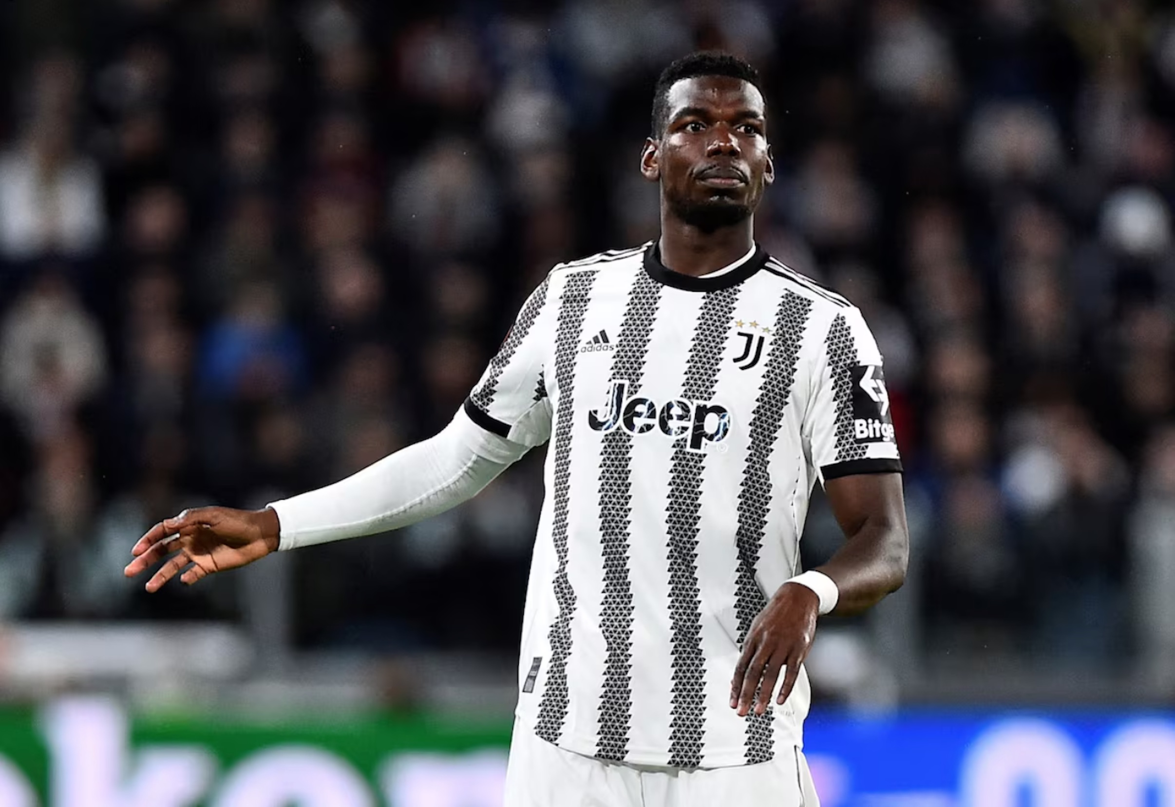 May 11, 2023 Juventus' Paul Pogba reacts