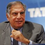 Ratan Tata at a Tata subsidiary AGM.