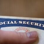 A Social Security card