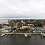 Waterfront homes are pictured before the arrival of Hurricane Milton, in St. Pete Beach, Florida, U.S., October 7, 2024.