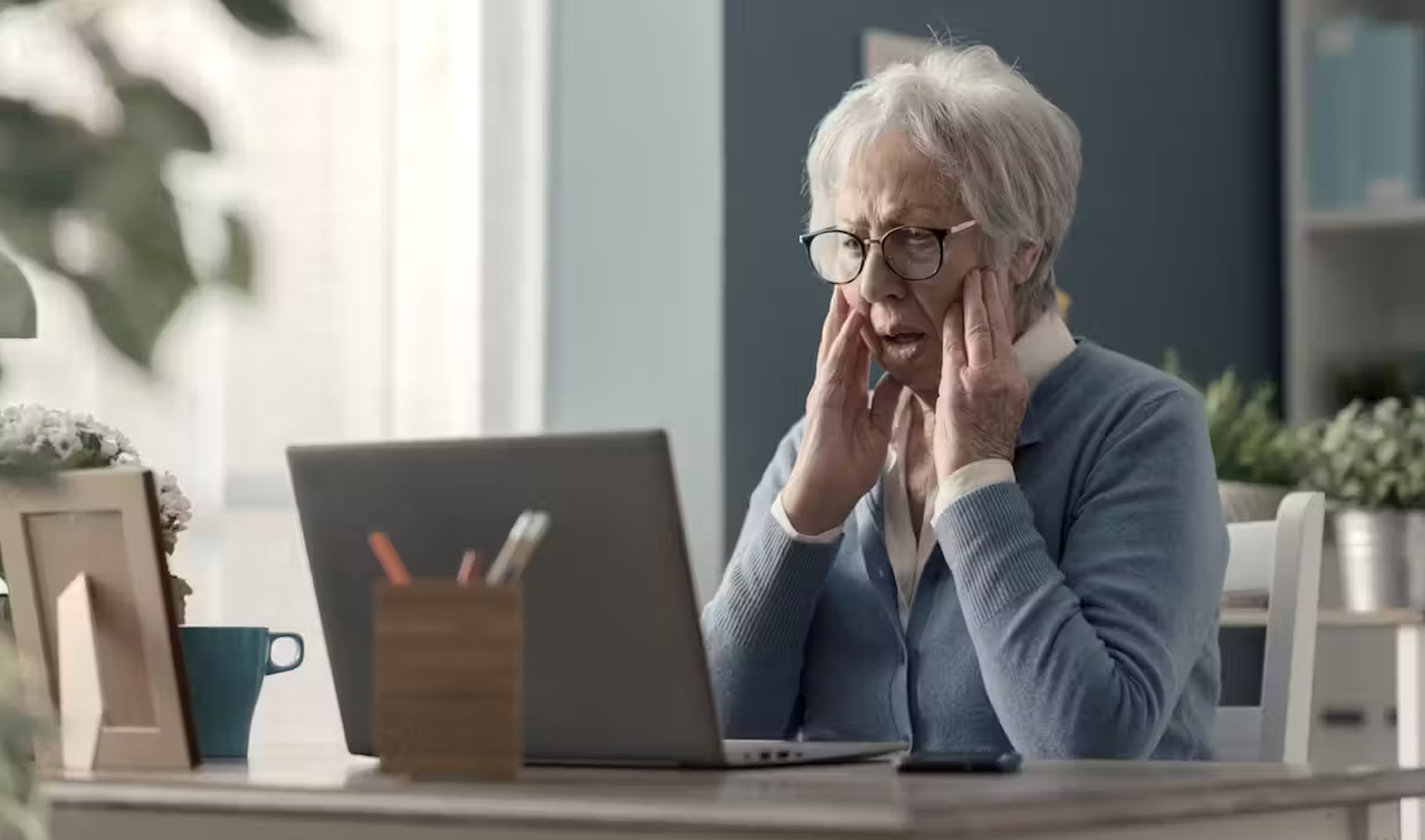 One of the reasons for seniors’ increased vulnerability to fraud is their discomfort with new information technologies. 
