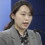 South Korean Personal Information Protection Commission’s director Lee Eun Jung speaks during a briefing at the government complex in Seoul, South Korea, Tuesday, Nov. 5, 2024.