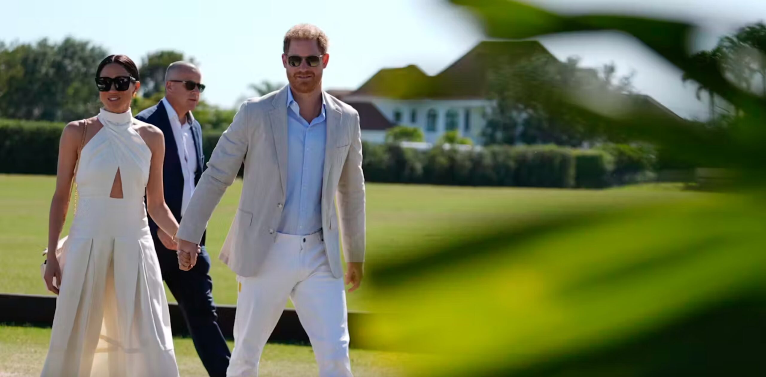 Meghan Markle and Prince Harry in Florida at a charity polo event in April 2024. 