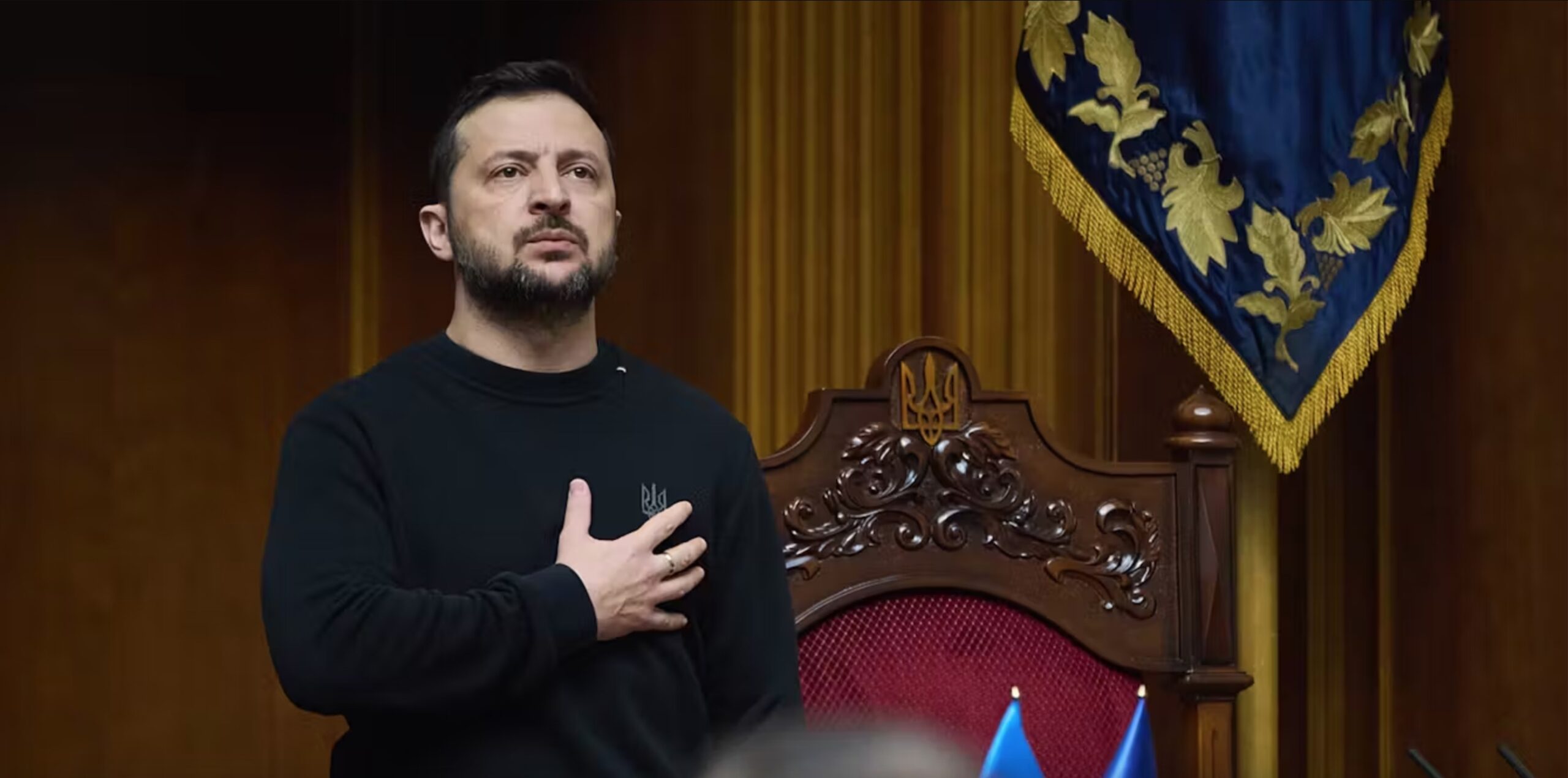 Volodymyr Zelensky: plan aims for national unity and continuing resistance. 