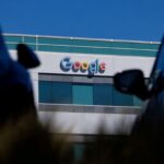 The logo of Google LLC is shown on a building in San Diego, California, U.S., October 9, 2024.