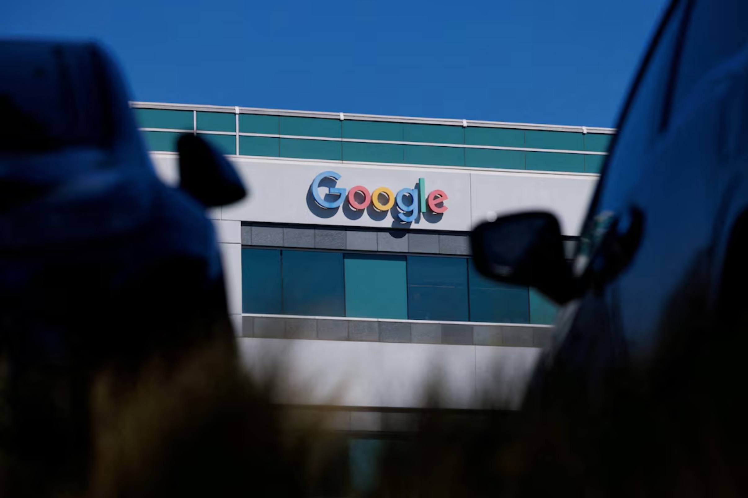 The logo of Google LLC is shown on a building in San Diego, California, U.S., October 9, 2024. 