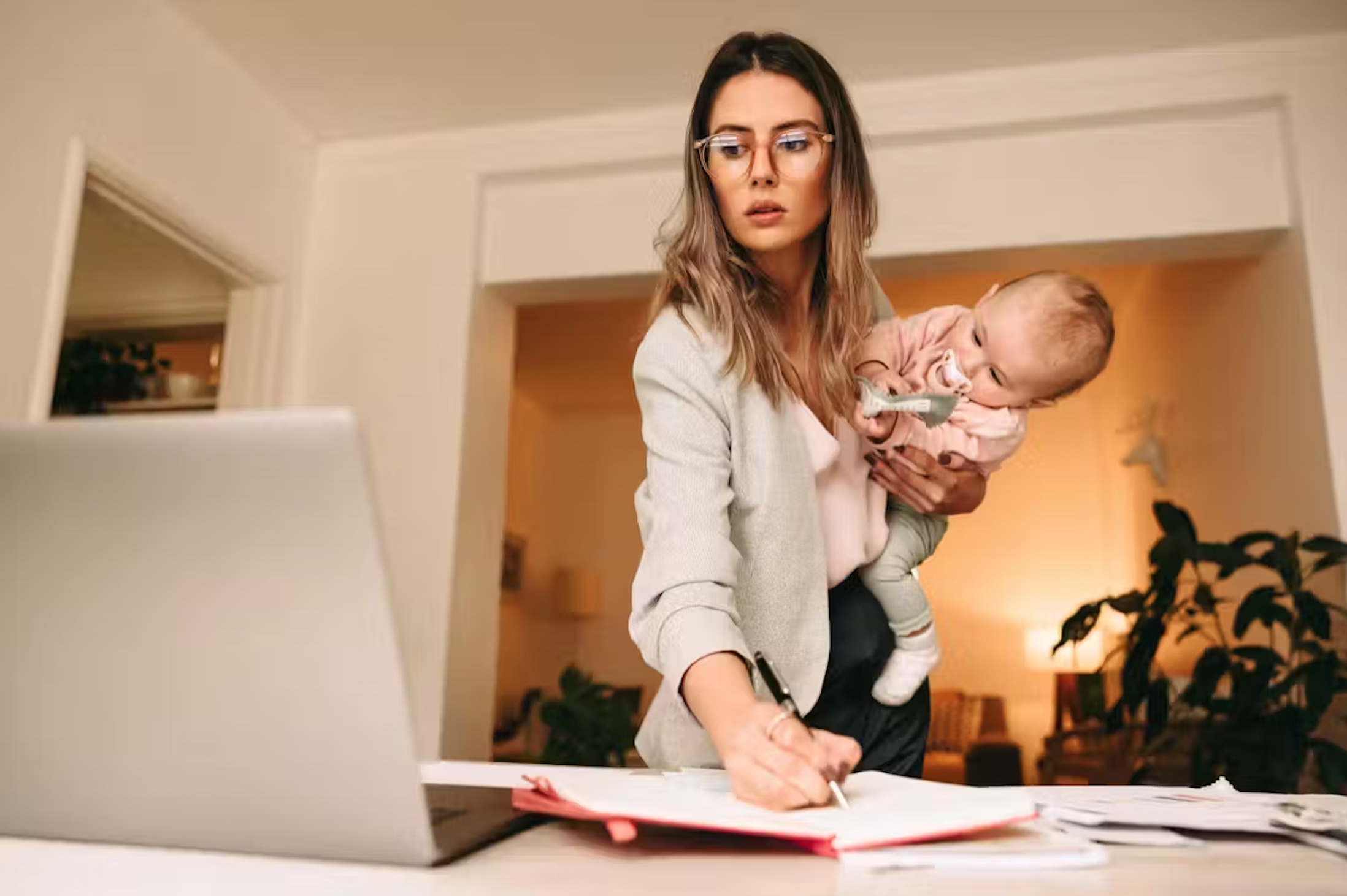 Women are more likely to be part-time entrepreneurs because they often have to balance business ownership with family and household responsibilities. 