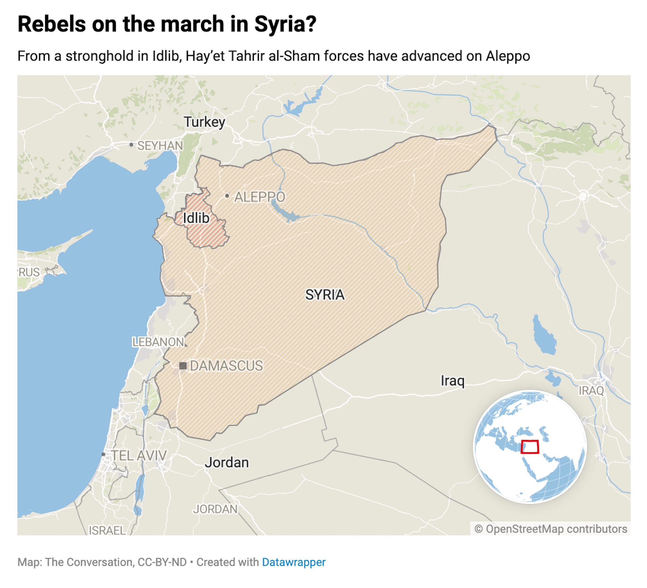 Rebels on the march in Syria?