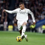 December 22, 2024 Real Madrid's Kylian Mbappe in action.