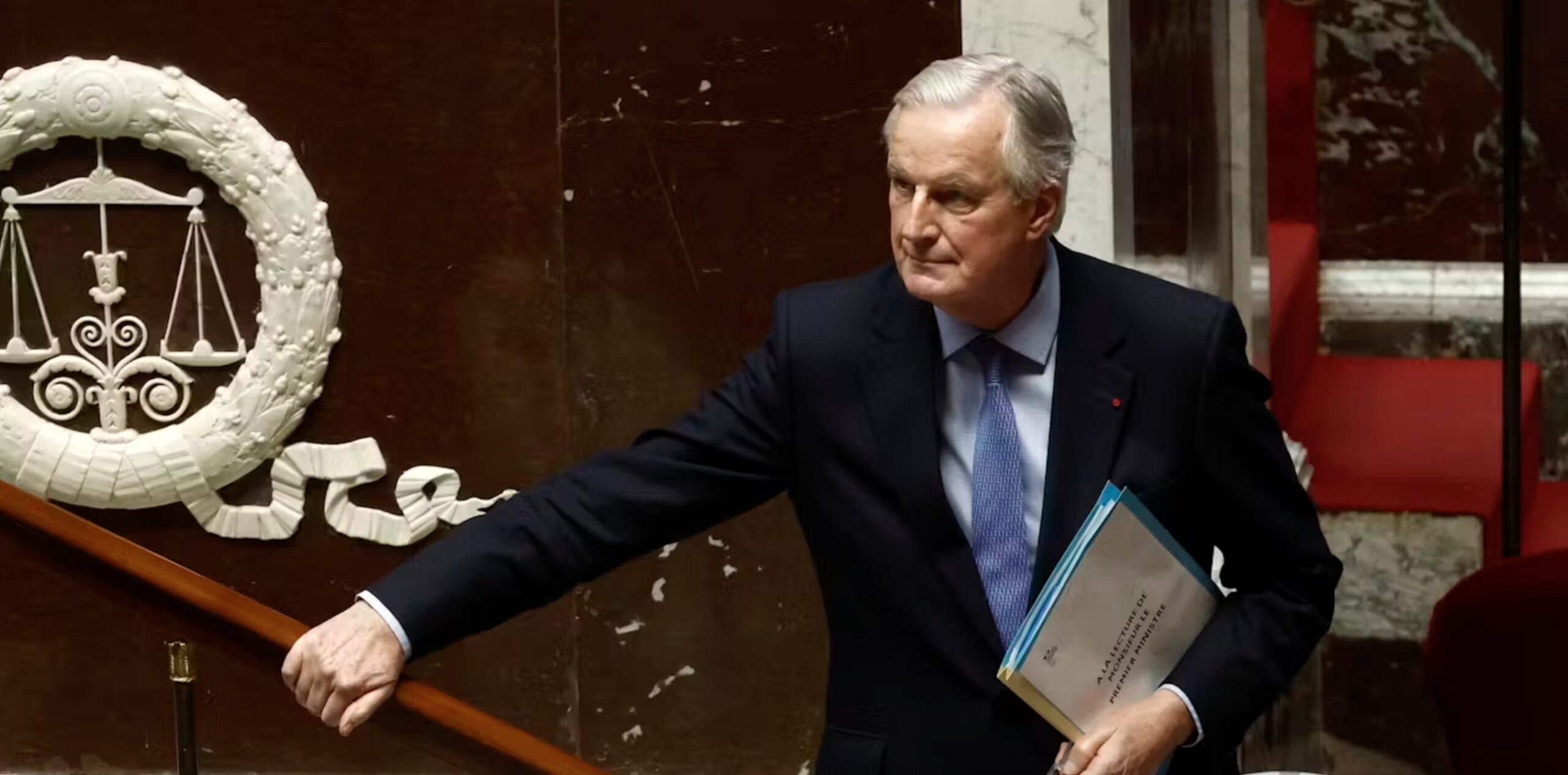 End of the line: Michel Barnier will be replaced as prime minister. 