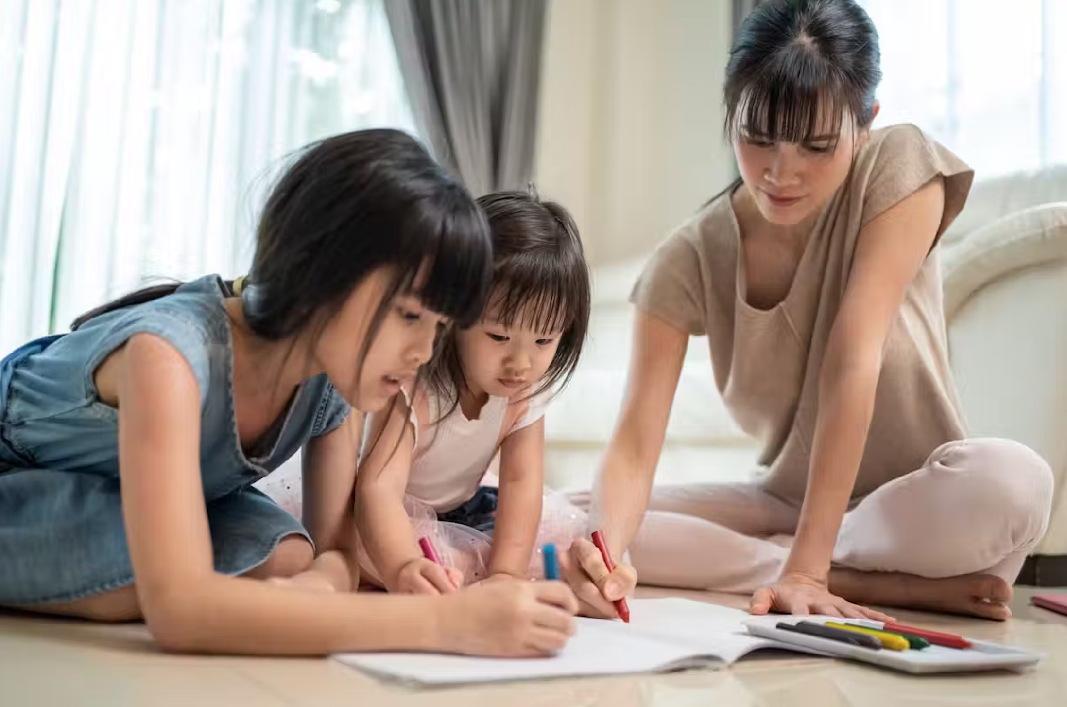 Your children might want help making cards for loved ones they can’t be with. 