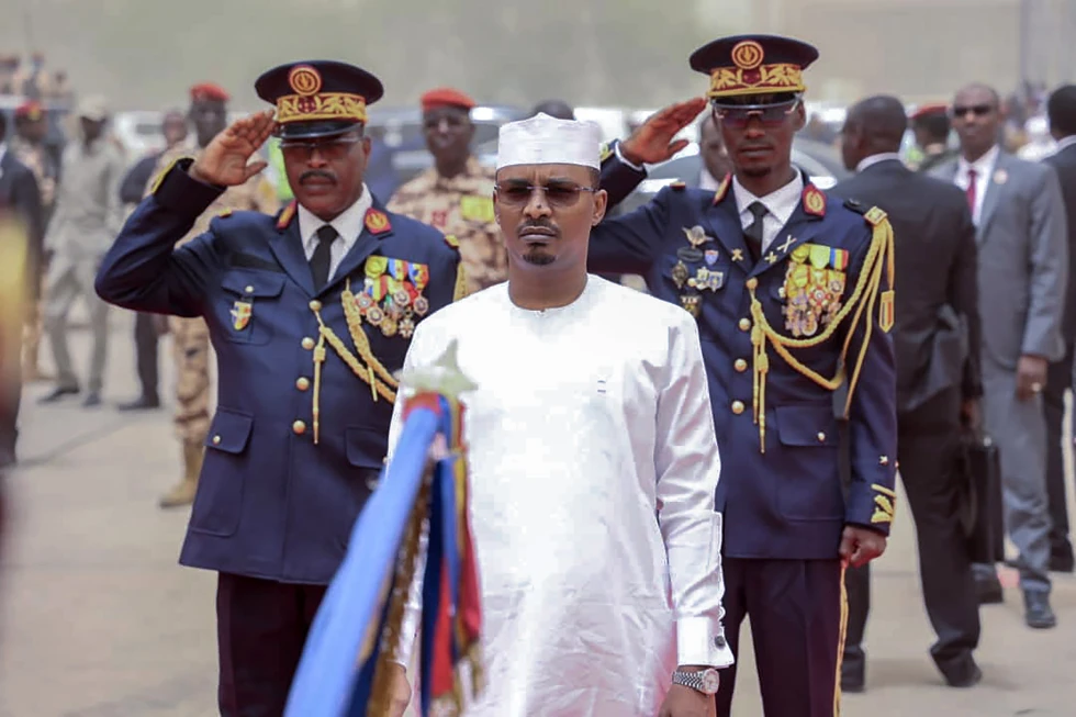 Chadian President Mahamat Deby Itno participates in his inauguration ceremony in N’djamena, Chad, May 23, 2024.