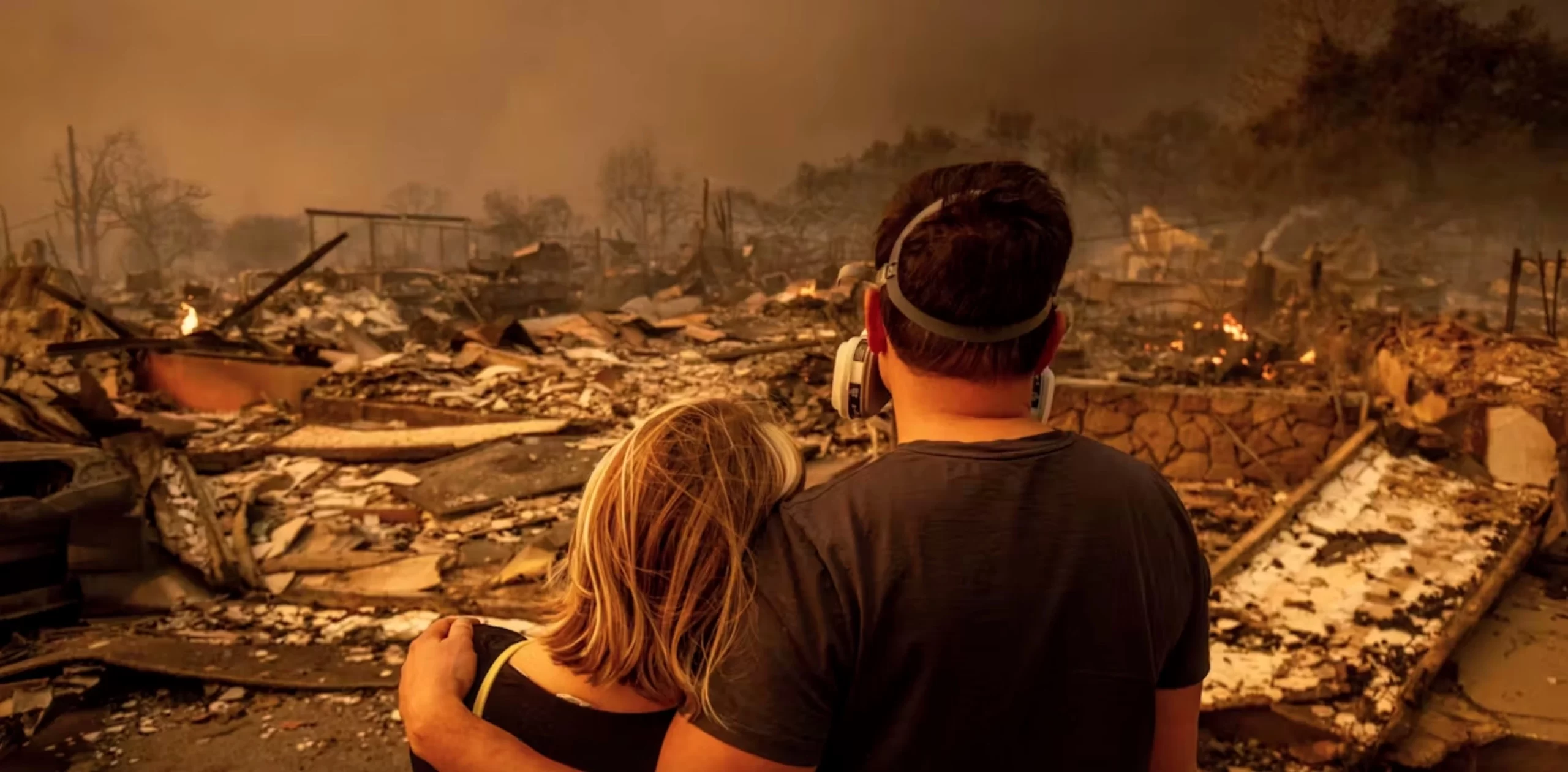 Over 1,000 structures burned in the span of two days, Jan 7-8, 2025, near Los Angeles. 