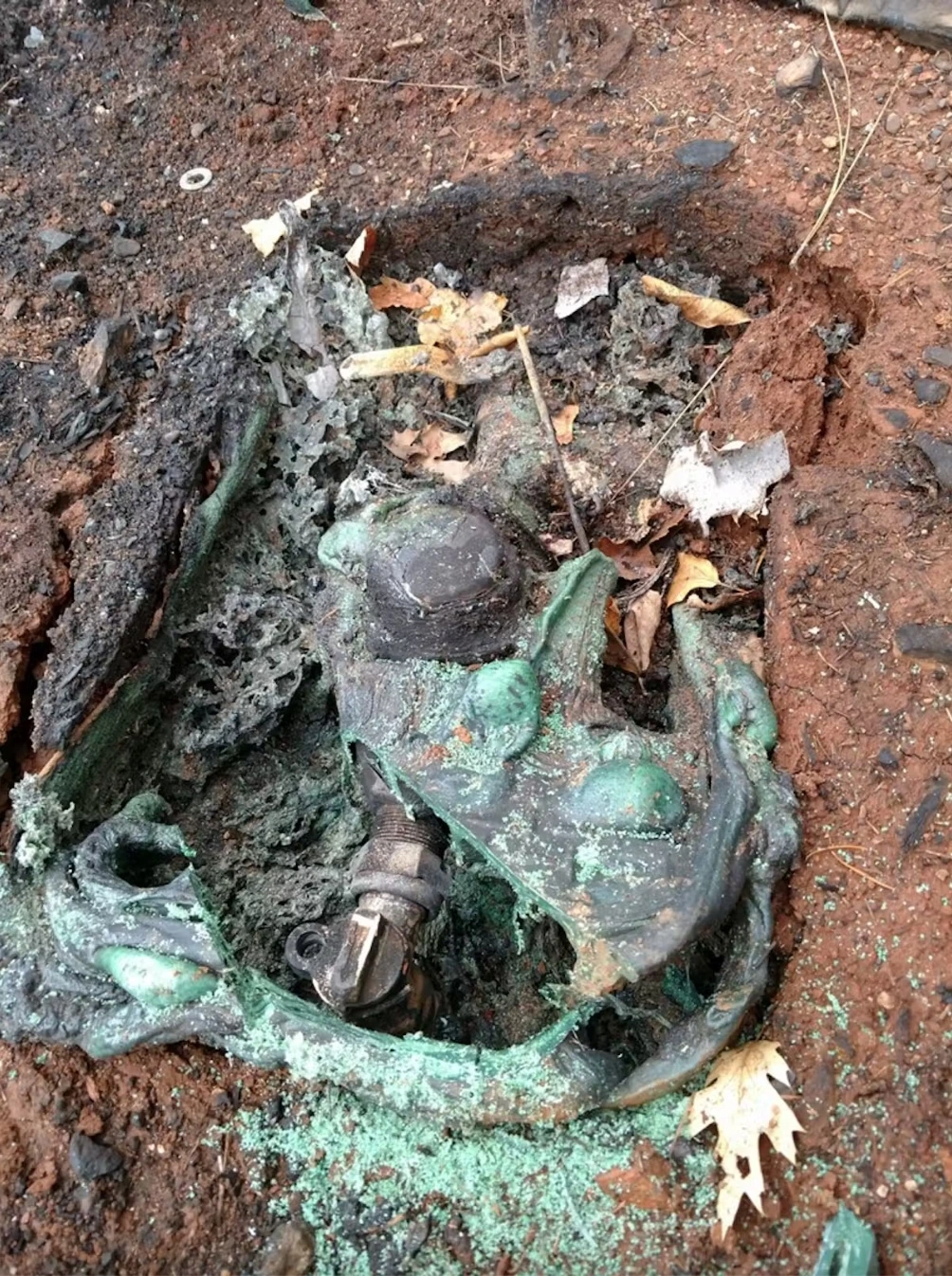 Water meters and pipes are vulnerable to damage during a fire. 